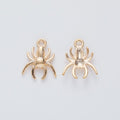 Vintage Rounded Spider Charms in Multiple Finishes for Jewelry Making view 9