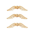 4-Finish Wing Spacer Bead Metal Jewelry Components for Crafts view 8