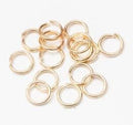 Closed Metal Jump Rings in Multiple Metal Finishes for Jewelry Making view 8