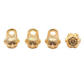 6-Finish Lotus Seed Pod Bail Metal Jewelry Components for Crafts view 9