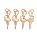 Ballet Dancer Charm in 6 Metal Finishes for Jewelry Making view 10