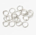 Closed Metal Jump Rings in Multiple Metal Finishes for Jewelry Making view 2