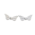 Angel Wing Bead Metal Spacer Bead 5 Finish Options Craft Supply view 6