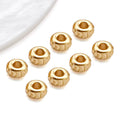 Copper Gold-Tone Spacer Bead Metal Beads with 9 Listed Options view 7