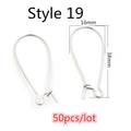 Assorted Earring Hooks and Hoops in Thirty Three Styles view 6