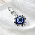 Silver Tone Blue Evil Eye Lobster-Clasp Charms in Eleven Designs and Set view 2