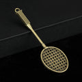 Metal Badminton Racket and Shuttlecock Charms Four Finishes Eight Styles view 6