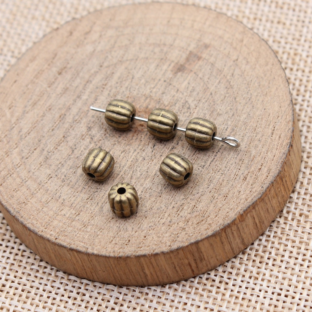 5.8x5.8x5.5mm 0.7g Multicolor Zinc Alloy Plain Small Hole Spacer Beads for Handmade Bracelet Jewelry Making