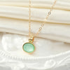 Green Stone Necklace