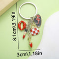 Fashion Accessory Charm Keychains Featuring Fashion Accessory Across 14 Variations view 12