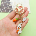 Cat Charm Keychains in 19 Pictured Variations for Bags and Keys view 3