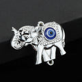 Silver Tone Evil Eye Charm Pendant Eight Mixed Shapes view 10
