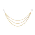Triple Layer Pearl Bead Garland Christmas Tree Decor Hooks view 5