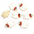 Smiling Tooth Enamel Charms in Six Designs and Two Tones view 2
