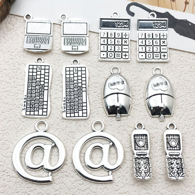 Printed detail graphic for the assorted shape charms