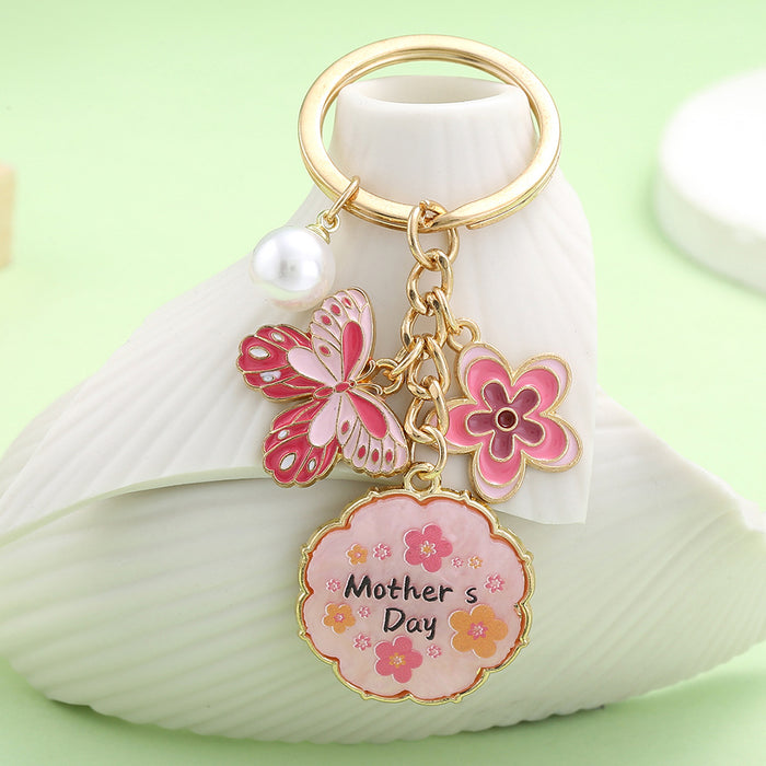 Butterfly Charm Keychains in 14 Pictured Variations for Bags and Keys