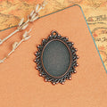 Oval Dot and Scroll Pendant Trays in Five Finishes view 4