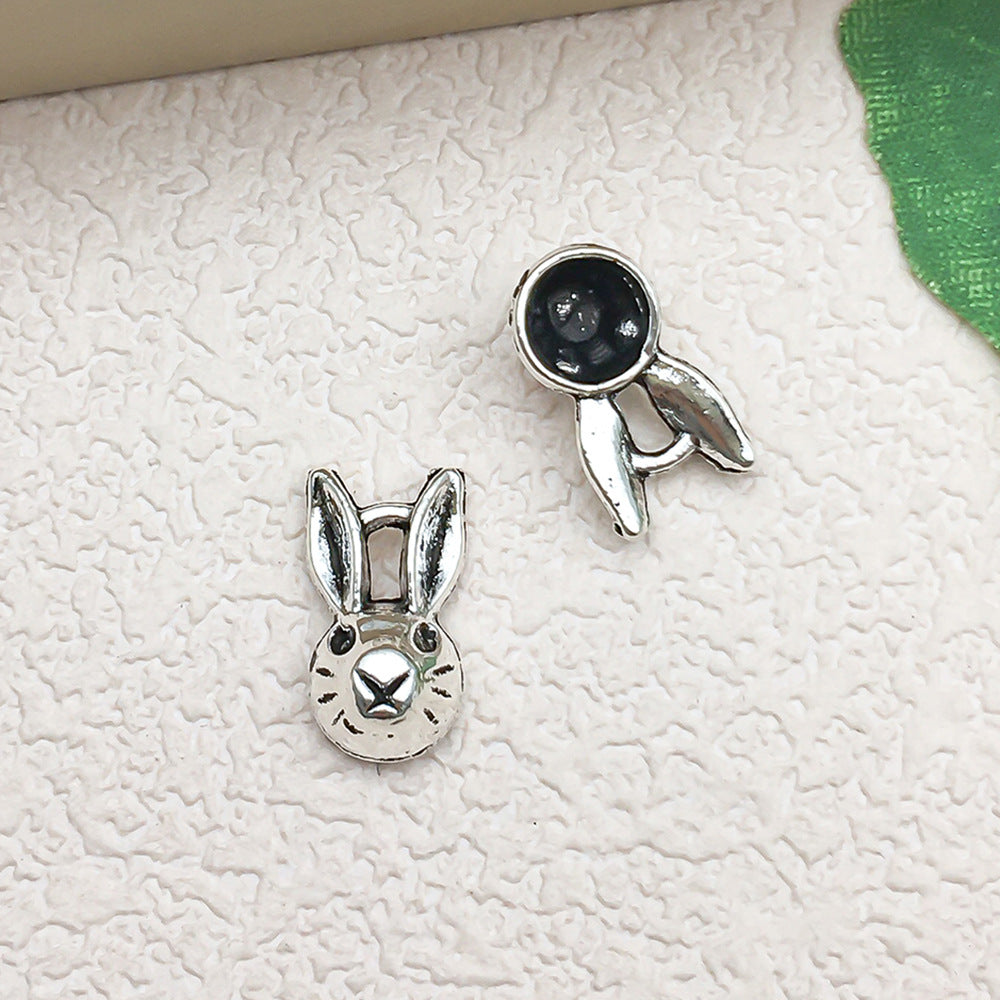 Antique Silver Zinc Alloy Elephant Cat Dog Charm Pendants for DIY Bracelet Keychain Jewelry