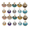 Antique Silver Seashell Metal Charms with 33 Listed Options view 9