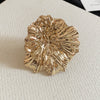 Gold Ruffle Ring