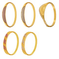Zircon Pave Stainless Steel Hinge Bangles Gold Or Steel view 5