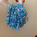 Stretch Crystal Tennis Bracelets Single Strand 8 Colors view 8