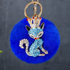 Blue-Fox Royal-Blue-Pom