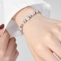 Gold And Steel Slider Bracelets Hearts Butterflies Crystal Beads view 9
