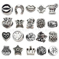 Metallic Heart and Crown Metal Beads with 39 Listed Options view 6