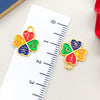 Multicolor Four-Leaf Clover