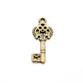 28x12mm Alloy Key Pendant Charm