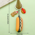 Food Charm Keychains in 5 Pictured Variations for Bags and Keys view 10