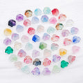 Bell Flower Glass Beads in Thirty Three Gradient Color Finishes view 2