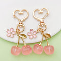 Cherry Charm Keychains in 43 Pictured Variations for Bags and Keys view 1