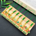 Four Green Rice Dumpling Phone Strap Charm Designs view 2