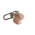 Flocked Mini Animal Keychains Capybara Alpaca Duck Deer 4 Styles view 5