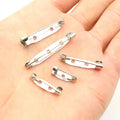 Bar Pin Brooch Backs With Attachment Holes in Mixed Tones view 4