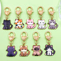 Cat Charm Keychains Featuring Cat Across 59 Pictured Variations view 1