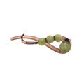 Acrylic Bead Twist Hair Clips White Green Pale Yellow view 5