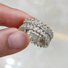 Silver Tone Size 10