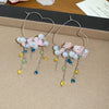 Heart Flower Hoops