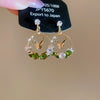 Green Butterfly Hoop