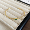 Gold Green Stone