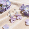 Purple Floral Vines