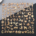 Gold-Tone Seashell Metal Charms with 15 Listed Options view 1