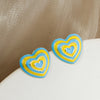 Blue Yellow Heart