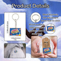 Back To School Wood Rectangle Science Print Keychain view 4