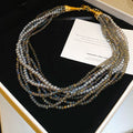 Multi-Strand Crystal Bead Necklace Bracelet Assorted Styles view 6
