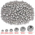 Round Seamless Straight Hole Metal Beads for Jewelry Making view 8