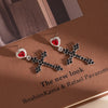 Black Cross Drops